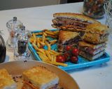 A picture of step 29 of Monte Cristo sandwich.