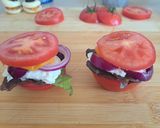 Une image de l'étape 3 de Burgers 100% cruditées.