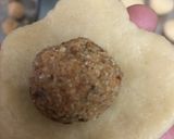 A picture of step 3 of Sesame Filled Cookies.
