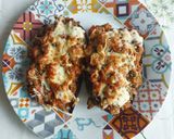 Foto del paso 9 de la receta: Berenjena rellena de carne y pisto en AirFryer