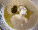 A picture of step 2 of California Farm Vegan Mayo.