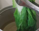 Foto langkah ke 2 dari resep 552.Sawi Gulung Isi Tahu Ayam.