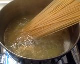 A picture of step 4 of Linguine with Monkfish and Romanesco Broccoli Cream.