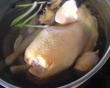 A picture of step 1 of Zhaoan Smoked Chicken.