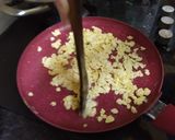A picture of step 4 of Spaghetti cheesy veggies with egg delite.