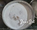 A picture of step 1 of Watercress Seeds Halwa.