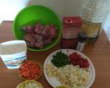 A picture of step 1 of Oxtail Stew.