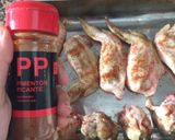 Foto del paso 3 de la receta: Alitas de pollo, arroz y pimiento