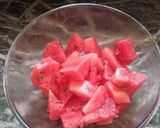 A picture of step 1 of Watermelon  Lemonade.