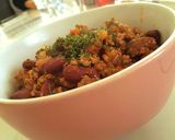 Une image de l'étape 6 de Chili con carne.