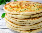 A picture of step 4 of Turkish flat bread.