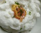 Hình bước làm 6 của món Trứng đám mây