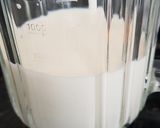 A picture of step 1 of Mango lassi #ramadankitayari.