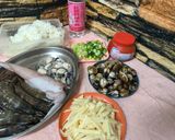 海鮮鹹粥的食譜步驟1照片