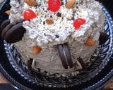 Foto del paso 5 de la receta: Postre FIN DE AÑO 🐞✨de crema oreo🐞✨ con nueces ✨🐞
