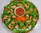 Hình bước làm 3 của món Cuốn Thủy Nguyên