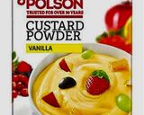 A picture of step 1 of Vanilla Fruit Custard With Mango & Mango Jelly.