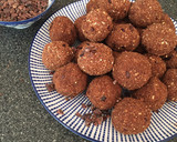 A picture of step 8 of Cocoa Bliss Balls.