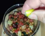 A picture of step 7 of Tarka Aloo Chaana Chaat 😋.
