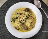 Foto del paso 7 de la receta Sopa de verduras con fideos y setas al curry