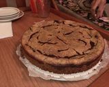 Foto del passaggio 1 della ricetta Torta-Cheescake cotta al pistacchio