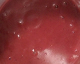Foto del paso 3 de la receta: Sirope de frambuesa (sangre Halloween)
