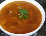 பீஃப் மீட் பால் சூப்(புரதம்) (Beef meat ball soup Recipe in Tamil) ரெசிபி ஸ்டேப் 4 புகைப்படம்