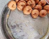 A picture of step 8 of Balushahi बालूशाही.