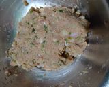 A picture of step 1 of Rice flower dumplings/chawal ke ful.