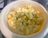 Une image de l'étape 12 de Gâteau moelleux aux pommes, citron et mascarpone.
