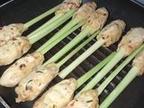 Sate Lilit Ayam dan Sambal Matah