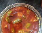 A picture of step 6 of Kache aam ka achar.