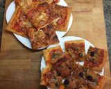 Foto del paso 6 de la receta: Pizza dos gustos