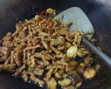 Foto langkah ke 6 dari resep Tumis Jamur Kancing Tempe dan Udang 🍄🫔🍤.