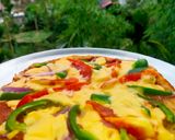 A picture of step 5 of Vegetables Pizza.