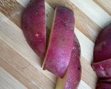 A picture of step 1 of Potato wedges.