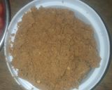 A picture of step 2 of Kwadon zogale and rice.