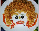 A picture of step 4 of Spicey macroni.