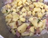 A picture of step 1 of Sabudana khichdi.