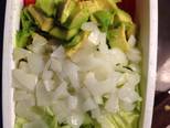 Salad bơ gà giảm cân bước làm 5 hình