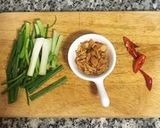 塔香五花杏鮑菇的食譜步驟1照片