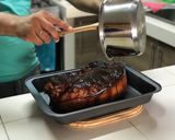 A picture of step 7 of Slow Roasted Garlic-Soy Sauce Pork Chop.