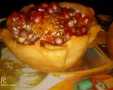 A picture of step 1 of Katori chaat.
