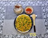 Hình bước làm 3 của món Bắp xào tôm chấy
