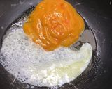 A picture of step 3 of Mango Kesar peda.
