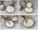 Foto langkah ke 3 dari resep Resep Kue Pepe Kue Lapis Sagu Betawi.