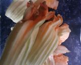 A picture of step 1 of Kumro Phool Bora aka pumpkin flower fritter.