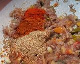 A picture of step 3 of Methi Chicken.