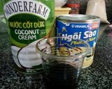 Hình bước làm 1 của món Coconut Coffee