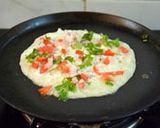 Rava (suji) Uttapam रेसिपी चरण 3 फोटो